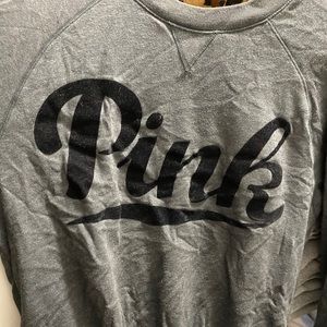 Pink Victoria secret crew neck